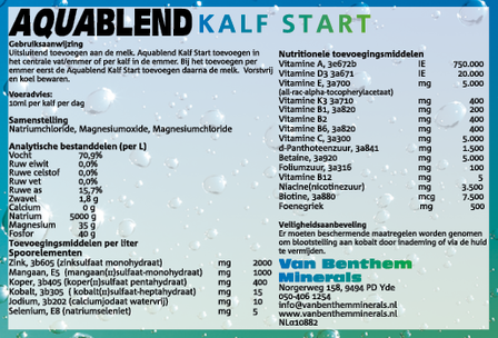 Aquablend Kalf Start 20L