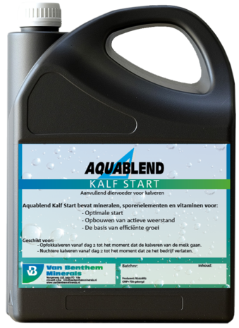 Aquablend Kalf Start 5 liter voorzijde